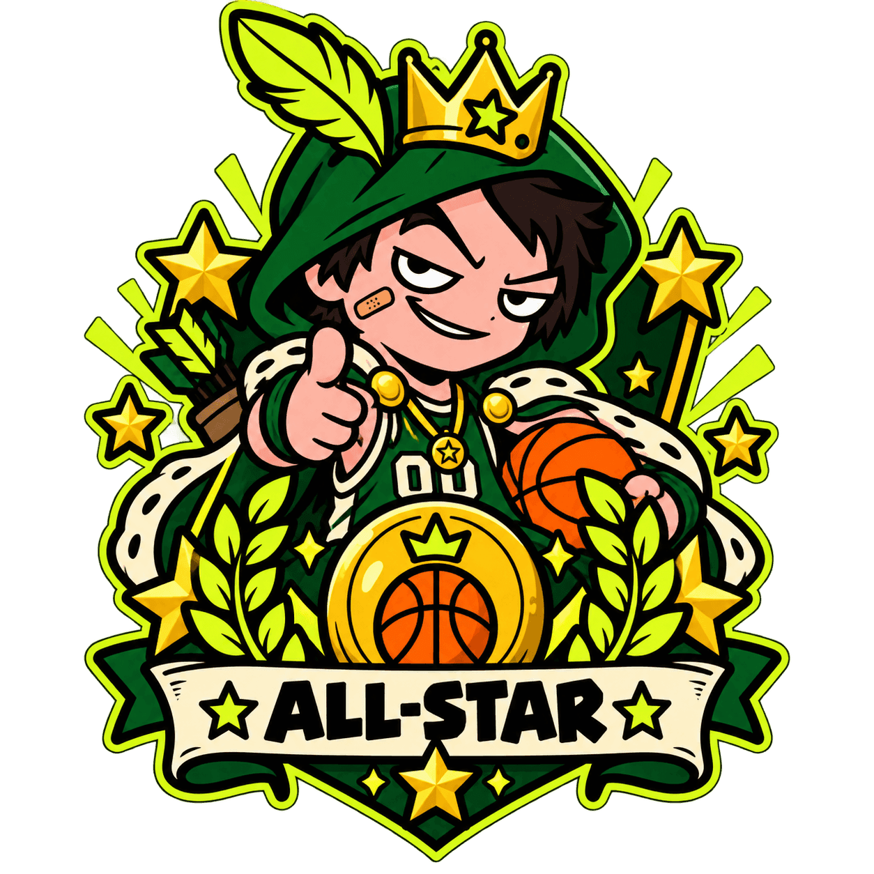 ALL-STAR Robinhoop rank artwork